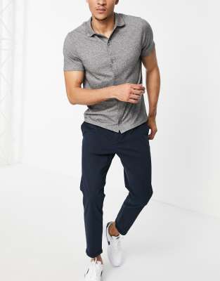 polo shirt with chino pants