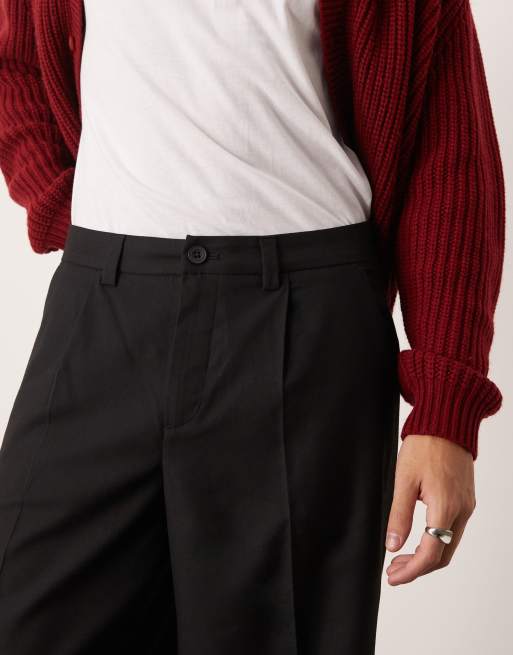 New Look pleated smart trouser in black, 2 of 5