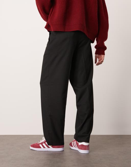 New Look pleated smart trouser in black, 3 of 5