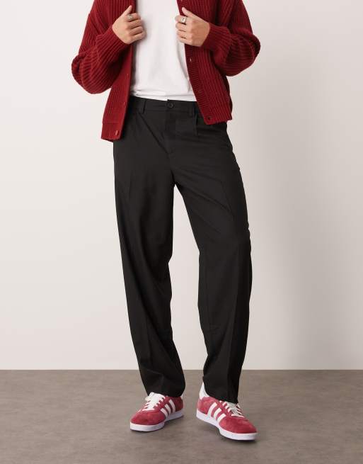 New Look pleated smart trouser in black, 5 of 5