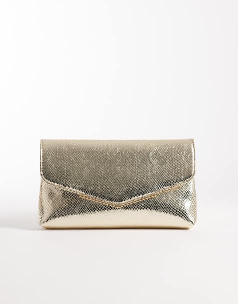 New Look - Pochette a busta color oro - view 1