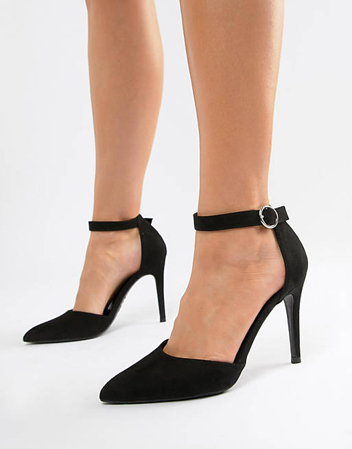 New Look Pointed Buckle Heel Shoe | ASOS