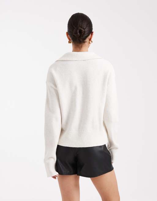 New Look - Polotrui in wit, 4 van 4