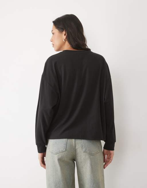 New Look Premium cosy jumper co-ord in black, 4 of 4