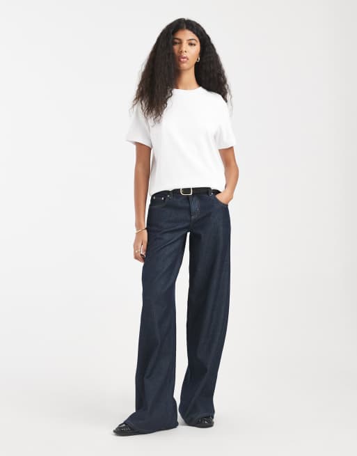New Look – Premium GF – Vit t-shirt, 3 av 4