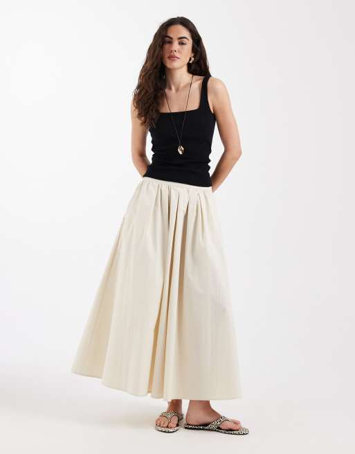 New Look - Premium - Sort top med firkantet hals, 2 af 4