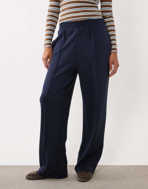 New Look Premium wide leg jogger co-ord in navy, 2 of 5