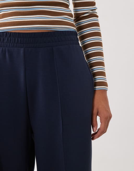 New Look Premium wide leg jogger co-ord in navy, 5 of 5