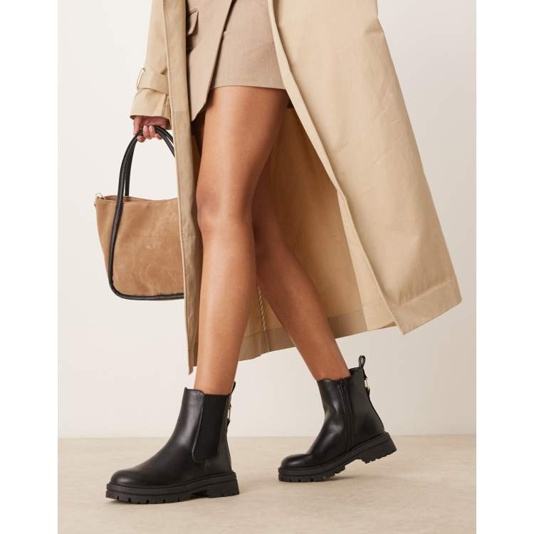 Pu chelsea boots online