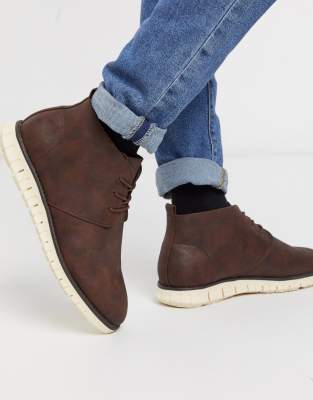 chunky desert boots