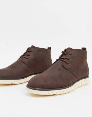 chunky desert boots