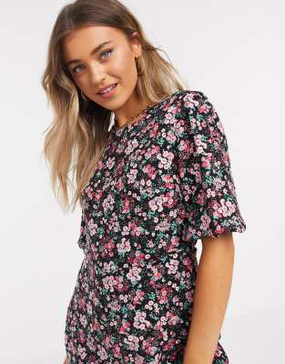 pink black dresses new look