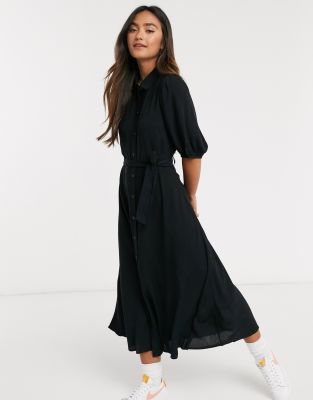 new look puff sleeve dress