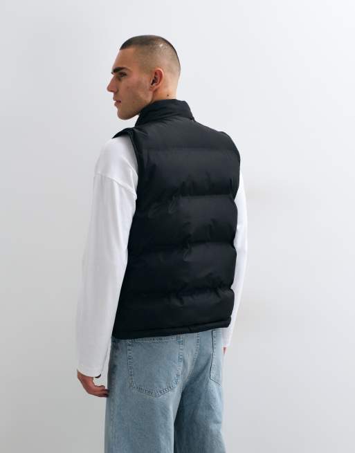 New Look puffer gilet in black , 3 of 5