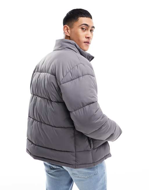 Dark grey 2025 puffer jacket