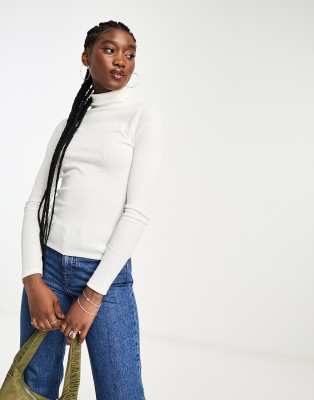 Pull CONLEYS à Motifs Trous - Couleur Crème - Taille M - Occasion Très Bon état