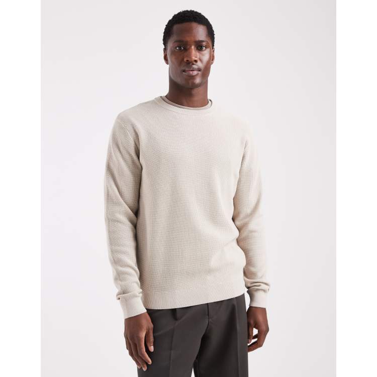 New Look - Pull ras de cou - Gris