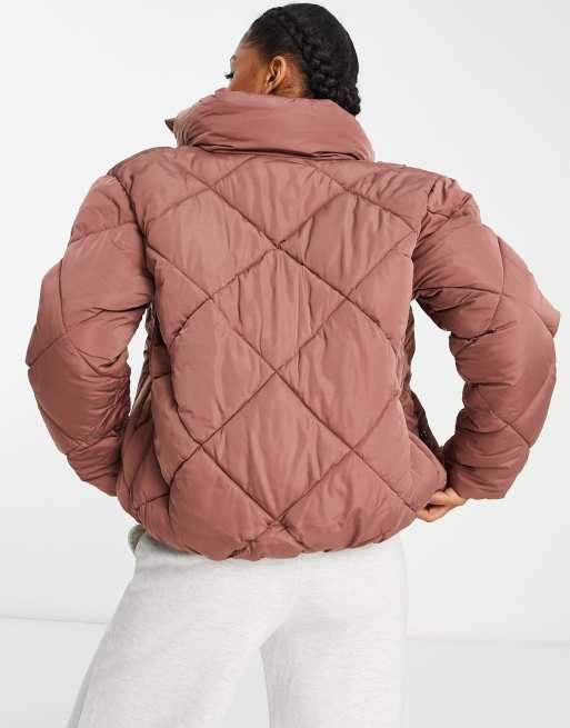 Padded boxy hot sale puffer jacket