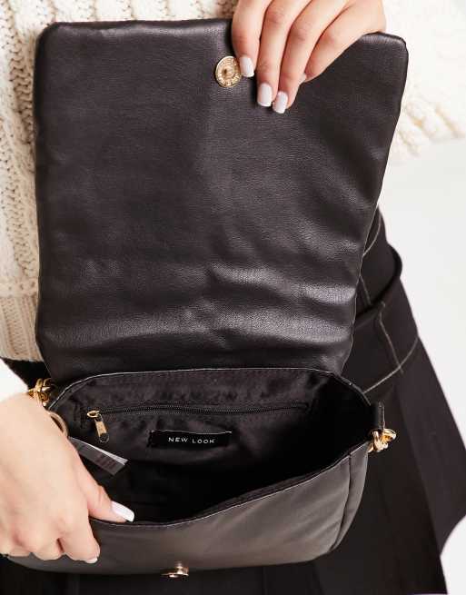 New look black discount cross body bag