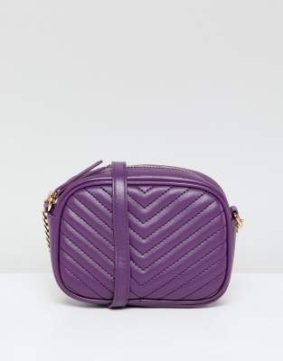 new look purple bag