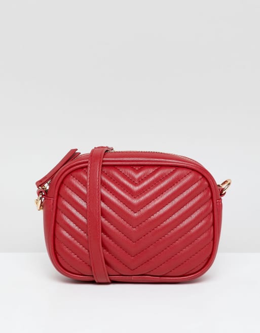 New look red online bag