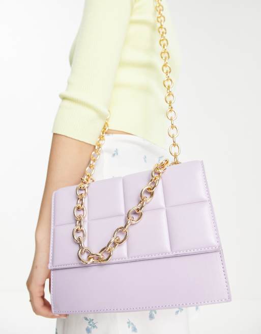 New look store lilac bag