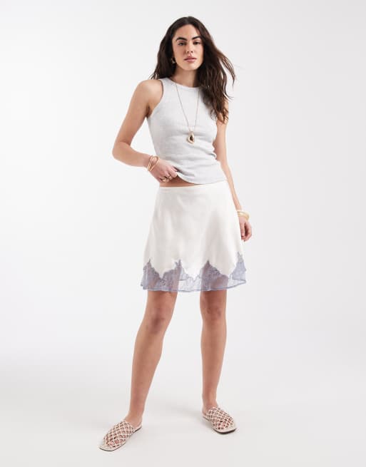 New Look racer vest in light grey, 2 of 4