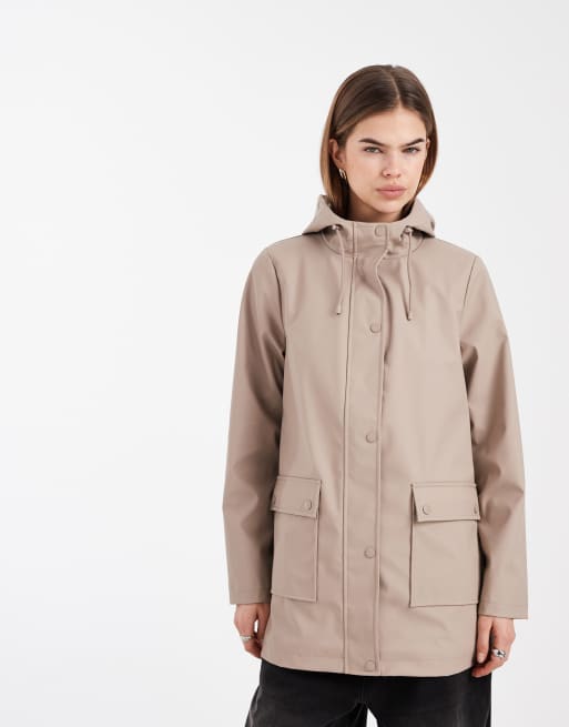New Look rain mac in beige, 2 of 4