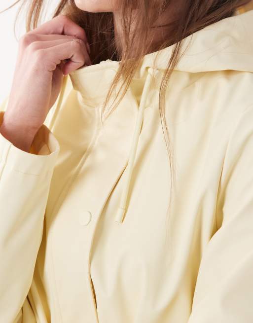 New Look rain mac in yellow, 4 of 4