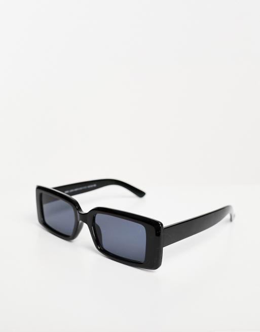 Big black 2025 rectangle sunglasses