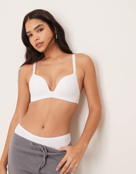 New Look - Reggiseno liscio bianco - view 1