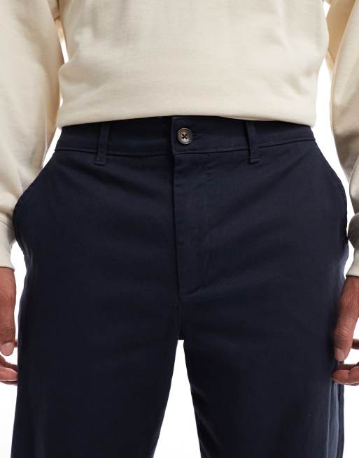 New Look – Relaxed Fit Chinohose in Marineblau, 4 von 5