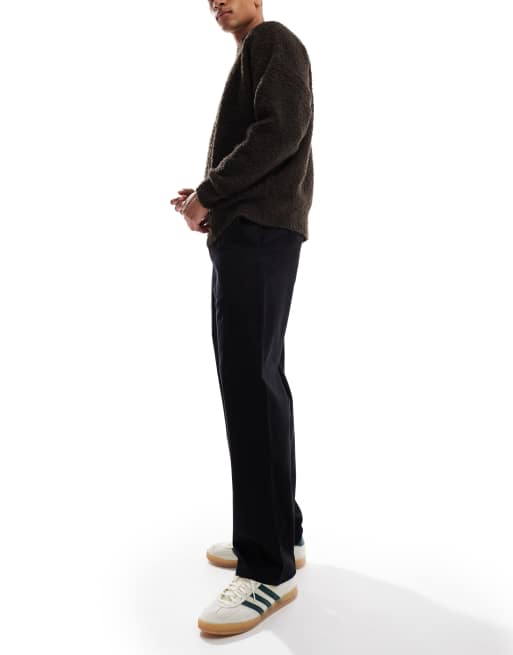 New Look relaxed fit chinos in black, 3 of 5