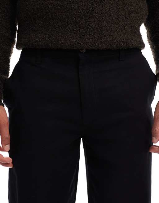 New Look relaxed fit chinos in black, 4 of 5