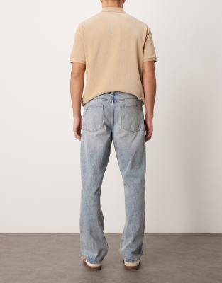 New Look Relaxed Fit Jeans In Blue