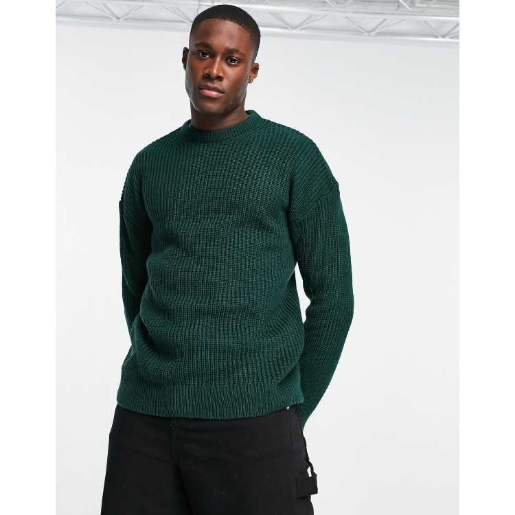 MENS JUMPERS PLAIN CREW NECK CASUAL FORMAL KNITTED WINTER PULLOVER