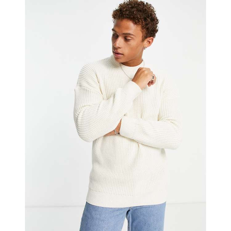 White fisherman outlet sweater