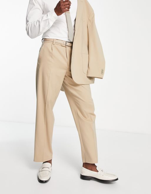 Relaxed Fit Work Pants - Beige/Looney Tunes - Men