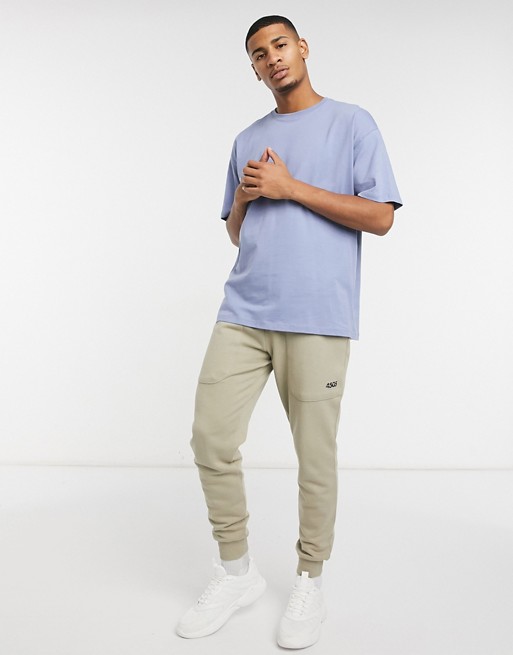 New Look oversized t-shirt in blue