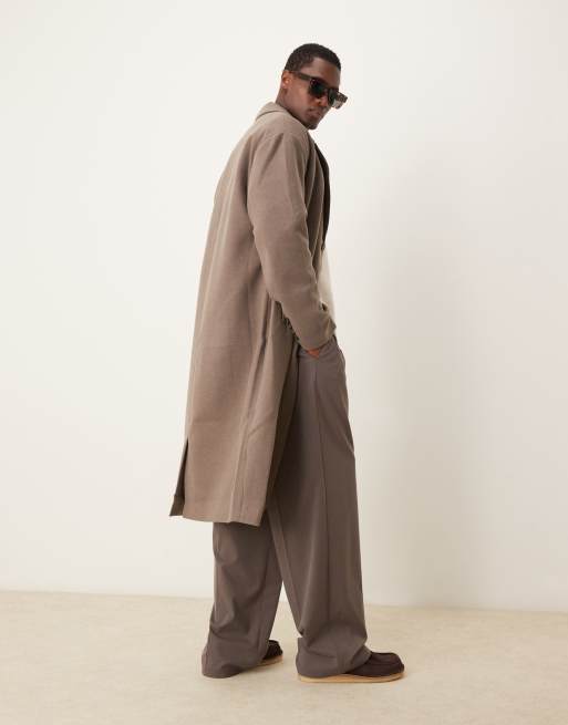 New look mens overcoat hotsell