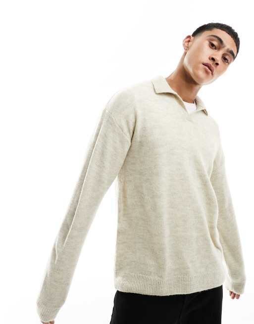Jumper with collar new look hotsell