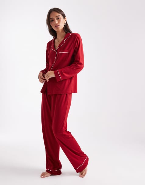 New Look revere pyjamas in red - view 1