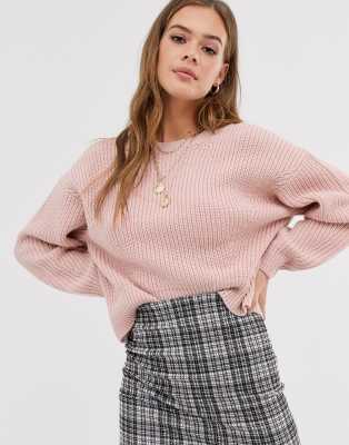 asos pink sweater