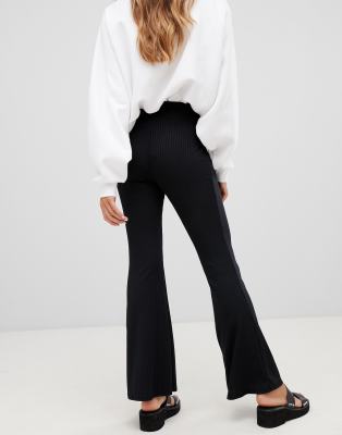 flared pants rib