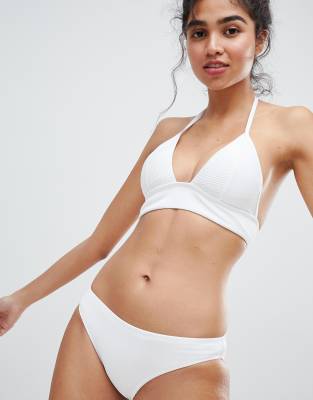 womens longline bikini top