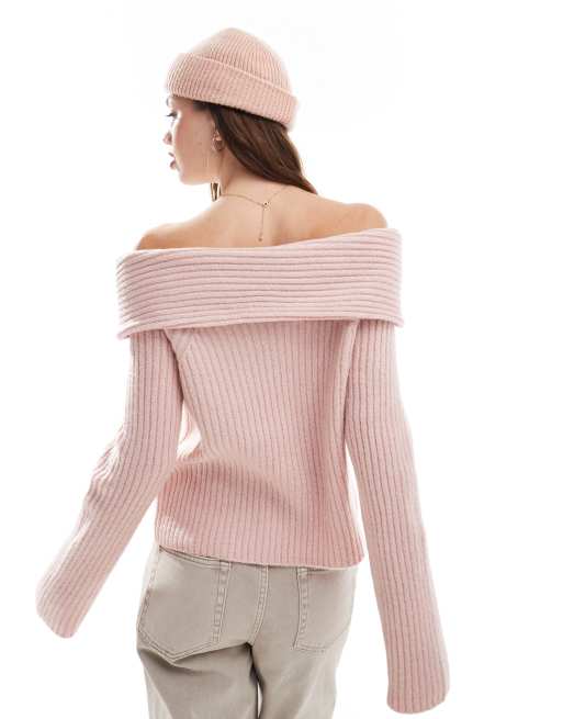 New look off the shoulder jumper hotsell