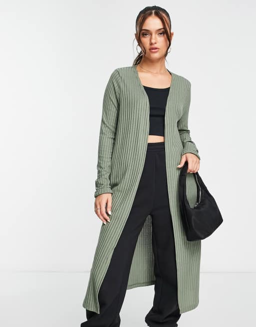 New look khaki clearance cardigan