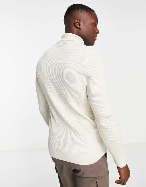 Roll neck jumper sale and blazer