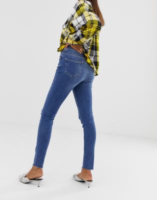 ripped cut off jeans