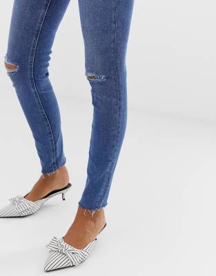 cut jeans